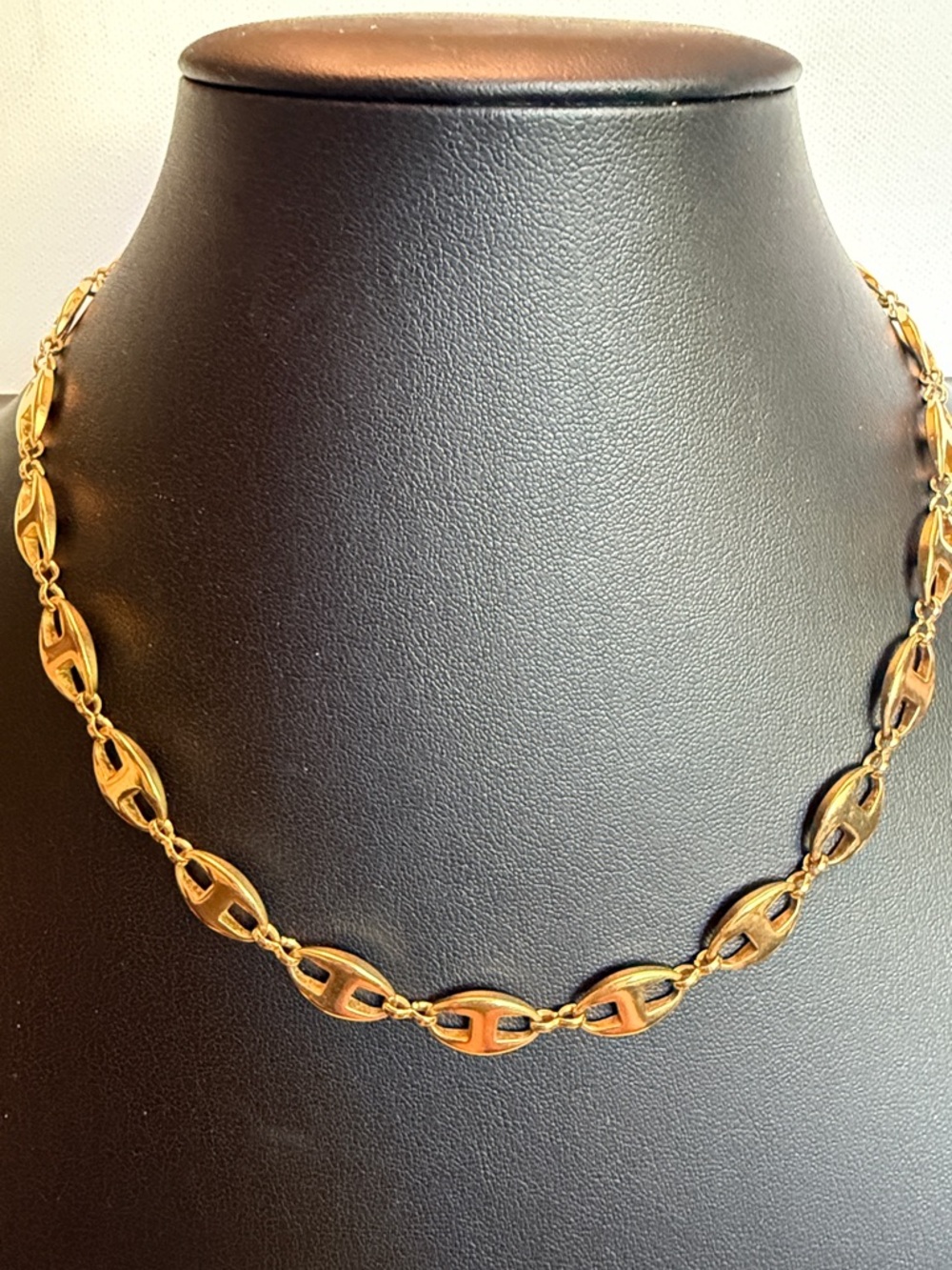 Classic Anchor/Marine Gold Link Chain Necklace for Women